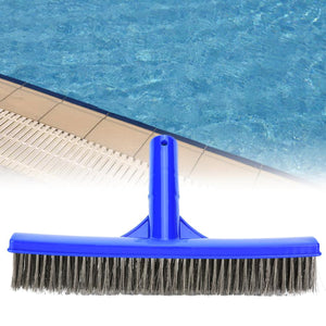 2TRIDENTS Wire Pool Brush Cleaner Perfect for Concrete Swimming Pool Walkways Floor Table Anti Dust Brush
