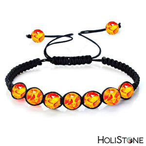 HoliStone Adjustable 6mm Chakra Stone Bracelet ? Reiki Healing Balancing Energy Bracelet for Meditation and Yoga