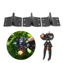 Load image into Gallery viewer, 2TRIDENTS 3Pcs/Set U+ V + Omega Type Grafting Blade Pruning Scissors Cutter for Grafting Greenhouse Vegetables, Fruit Trees, Flowers and More