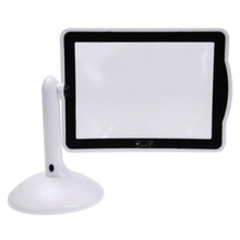 Load image into Gallery viewer, 2TRIDENTS 3X LED Screen Page Magnifying 5.91x5.31x8.66inches Loupe Magnifier Glass Reading