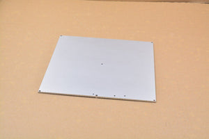2TRIDENTS 8.5''x8.5'' Aluminum Plate Heated Bed Plate Board Heat Bed Do Not Touch Caution Board for 3D Printer MK3 (Thickness 2mm)
