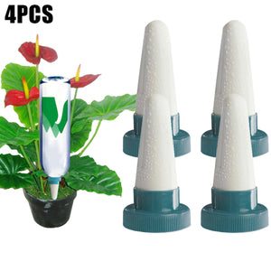 2TRIDENTS 4 Pcs Plant Watering Stake - for Containers, Bushes, Shrubs, Watering Spike, Planter Waterer - Indoor & Outdoor Plant