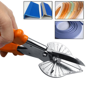 2TRIDENTS 45-180 Degree Angle Mitre Siding Wire Duct Cutter Multi-purpose Housework Plumbing Tool For PVC PE Plastic Pipe Hose