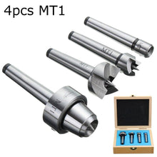 Load image into Gallery viewer, 2TRIDENTS Set of 4 Pcs MT1 Wood Lathe Live Center Drive Spur Cup for Wood Working Machine Metal Working
