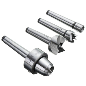 2TRIDENTS Set of 4 Pcs MT1 Wood Lathe Live Center Drive Spur Cup for Wood Working Machine Metal Working