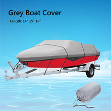Load image into Gallery viewer, 2TRIDENTS 208 x 114 inch V-Hull Trailerable Boat Cover - Protection for Challenging Marine Environments