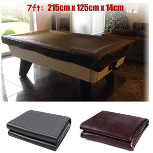 2TRIDENTS 7-Foot Heavy Duty Billiard Pool Table Cover - Dust-Proof Cover Cloth - for Snooker 7' Pool Table Billiard - Cover Snooker Accessory