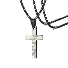 Load image into Gallery viewer, GUNGNEER Army Soldier Cross Necklace Christ Pendant Jewelry Accessory Outfit For Men Women
