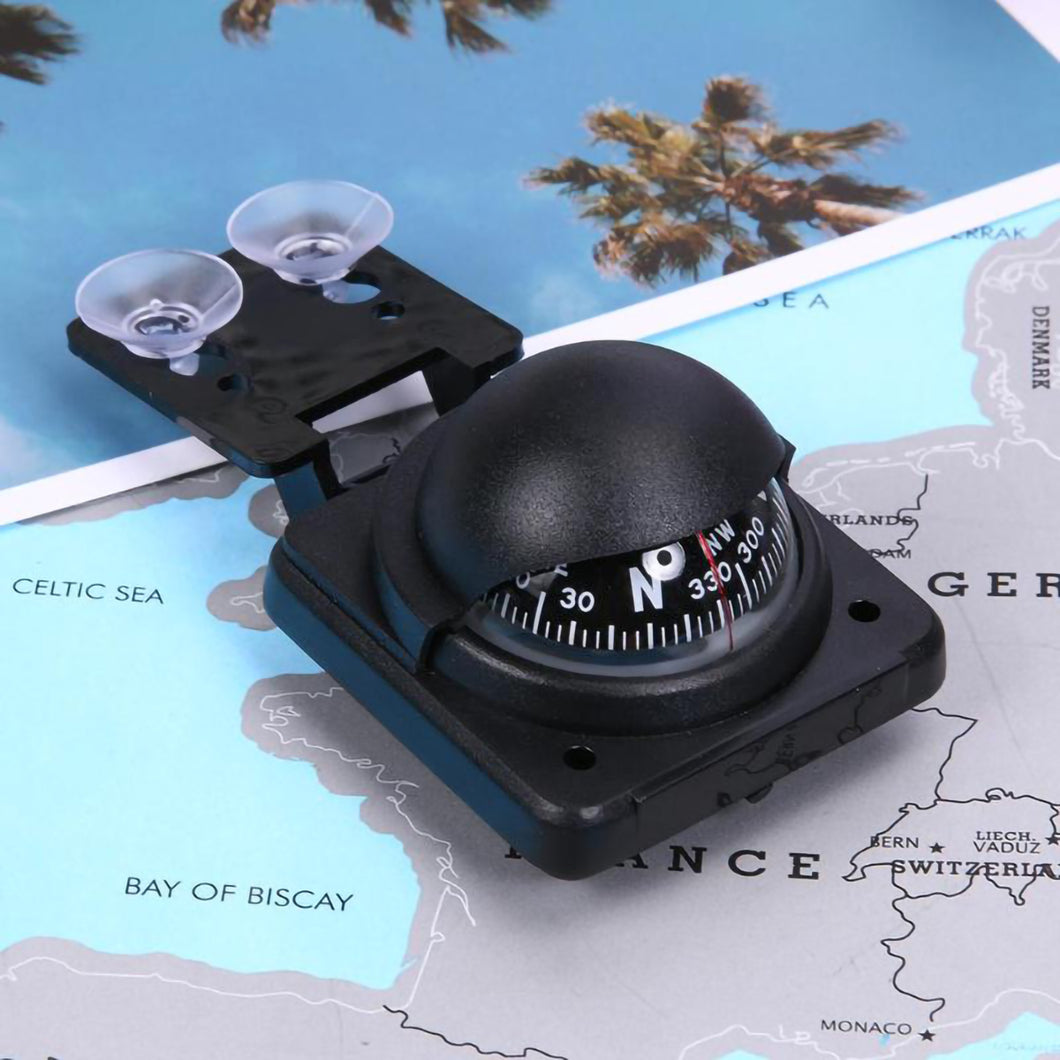 2TRIDENTS Car Marine Navigation Compass, Digital Sea Marine Boat Ship Compass - Navigation Outdoor for Watercraft, Boat, Caravan and Truck
