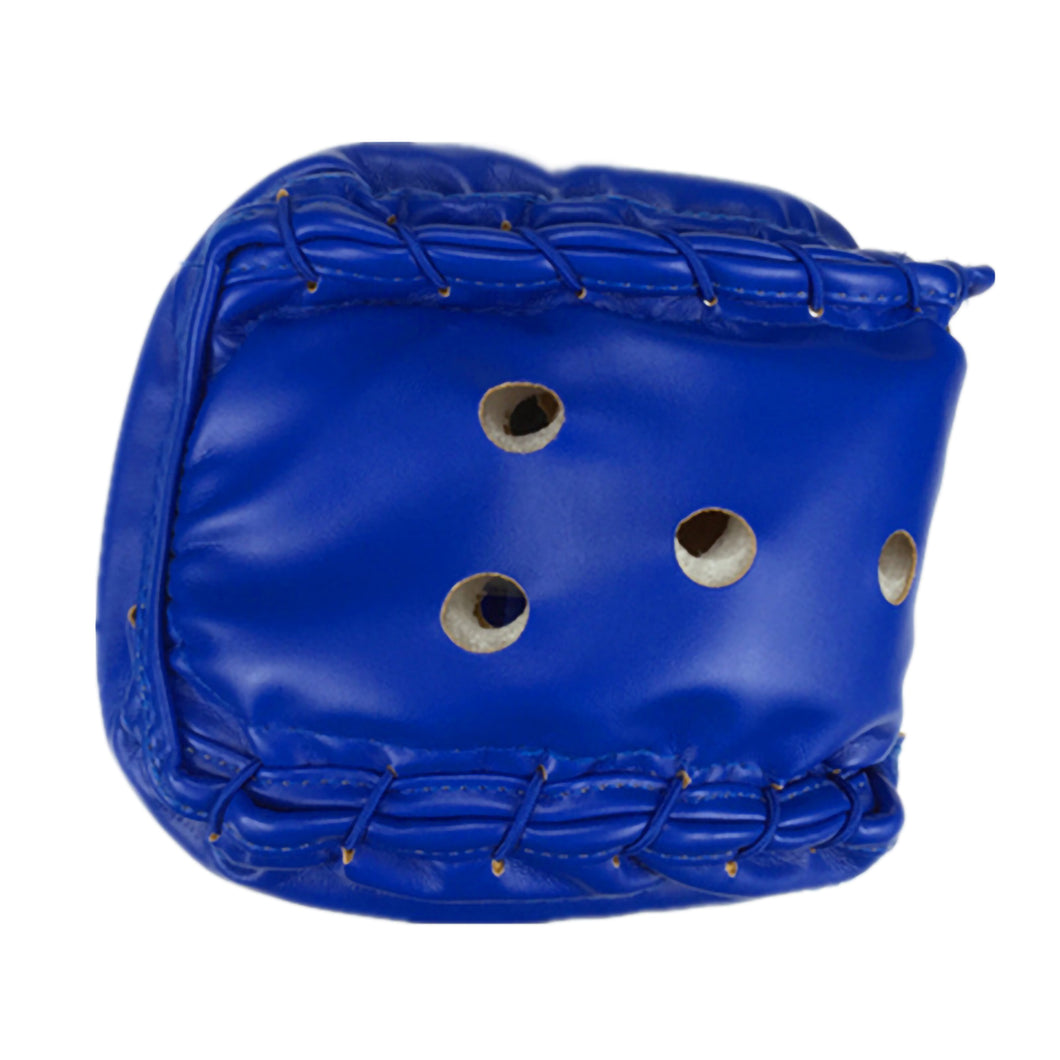 2TRIDENTS Boxing Helmet - Training Protector Guard for Fight, Muay Thai, Boxeo, MMA, Taekwondo and Other Sports (L, Blue)