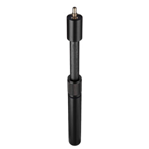 2TRIDENTS Aluminium 9-Inch Extender for Billiards Pool Cue - Adjustable for A Perfectly Balanced and A Natural Stroke (Round Black)