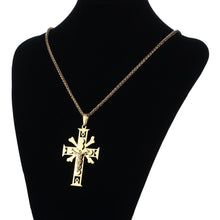 Load image into Gallery viewer, GUNGNEER Christian Cross Pendant Necklace God Jesus Chain Jewelry Gift For Men Women