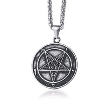 Load image into Gallery viewer, GUNGNEER Sigil of Baphomet Pendant Necklace Satan Jewelry Accessory Gift For Men Women