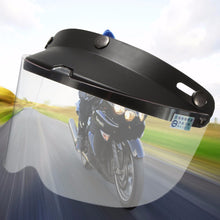 Load image into Gallery viewer, 2TRIDENTS Face Motorcycle Helmet With Flip Up Visor Shield - Lens Transparent - Safety Helmet and Hearing Protection System