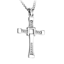 Load image into Gallery viewer, GUNGNEER Christian Cross Necklace God Jesus Chain Jewelry Accessory Gift For Men Women