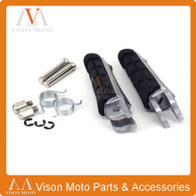 Load image into Gallery viewer, 2TRIDENTS Front Foot Pegs Rests Footrest Pedals for Honda CBR600 98-02 VTR800 03-10 VTR250 97-10 VTR 800 250 CBR 1000 600 900