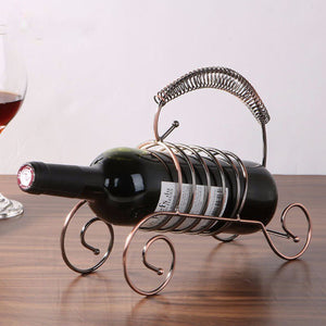 2TRIDENTS Wine Bottle Holding Rack Storage - Kitchen Bar Accessories Home Decor Bar Supplies