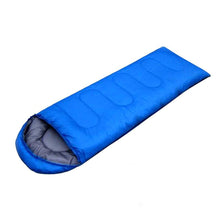 Load image into Gallery viewer, 2TRIDENTS Compact Sleeping Bag Lightweight Water Proof for Kids Adults Outdoor Activity Equipment Camping Hiking Travelling (Blue)