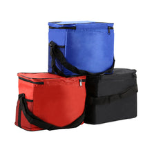 Load image into Gallery viewer, 2TRIDENTS Portable Cooler Bag Adjustable Shoulder Straps Picnics BBQs Camping Tailgating Outdoor (Black)