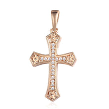 Load image into Gallery viewer, GUNGNEER Jesus Cross Pendant Necklace Christian Jewelry Accessory Gift For Men Women