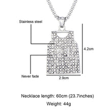 Load image into Gallery viewer, GUNGNEER Legend 23 Basketball Necklace Stainless Steel Sports Jewelry For Boys Girls