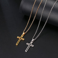 Load image into Gallery viewer, GUNGNEER Christian Cross Necklace God Christ Pendant Jewelry Gift Outfit For Men Women