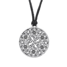 Load image into Gallery viewer, GUNGNEER David Star Necklace Jewish Star Pendant God Jewelry Accessory For Men Women
