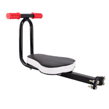 Load image into Gallery viewer, 2TRIDENTS Child Bike Front Seat - Ensure A Comfortable Riding Position - Safe for You and Children Going Out by Bike (Black)