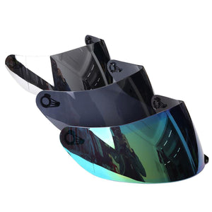 2TRIDENTS Replacement Lens Helmet Visor Detachable Touring Motorcycle Helmet Protect Accessories (Dark Brown)