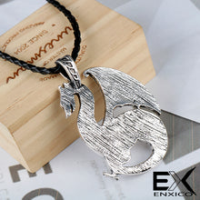 Load image into Gallery viewer, ENXICO Dragon Pendant Necklace with Celtic Knot ? Celtic Zodiac Animal Spirit Symbol ? Irish Celtic Jewelry