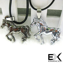 Load image into Gallery viewer, ENXICO Walking Horse Charm Pendant Necklace ? Animal Spirit Symbol Jewelry ? Best Gift for Horse Lover