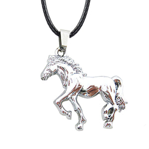 ENXICO Walking Horse Charm Pendant Necklace ? Animal Spirit Symbol Jewelry ? Best Gift for Horse Lover