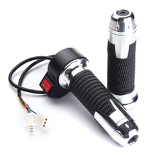 Load image into Gallery viewer, 2TRIDENTS 12V/24V/48V Throttle Hand Grip for Electirc Scooter Bike 0.86 Inch Handlebar - Allow Traveling More Comfortable (Red)