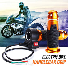 Load image into Gallery viewer, 2TRIDENTS 12V/24V/48V Throttle Hand Grip for Electirc Scooter Bike 0.86 Inch Handlebar - Allow Traveling More Comfortable