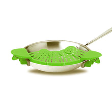 Load image into Gallery viewer, 2TRIDENTS 2 Pcs Washing Colander Clip On Colanders Strainers Set, Vegetables &amp; Fruits Cleaning (Green)