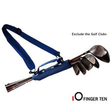 Load image into Gallery viewer, 2TRIDENTS Golf Club Carry Bag Toting 3-6 Clubs - Perfect for Golf Loves and A Quick Trip to The Driving Range (Black)