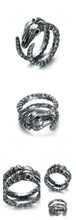 Load image into Gallery viewer, GUNGNEER Stainless Steel Baphomet Ring Satanic Goat Head Demon Jewelry Accessory For Men