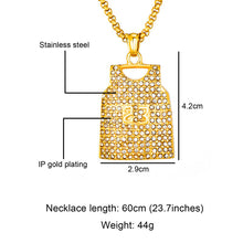 Load image into Gallery viewer, GUNGNEER Legend 23 Basketball Necklace Stainless Steel Sports Jewelry For Boys Girls