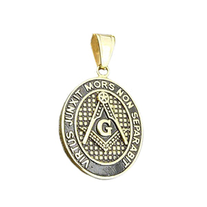 GUNGNEER Chain Eye of Providence Pendant Necklace Stainless Steel Masonic Item For Men