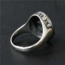 Load image into Gallery viewer, GUNGNEER Hindu Ganesha Om Ring Lord Elephant Ohm Aum Stainless Steel Jewelry For Men