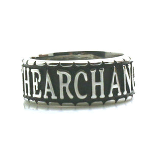 GUNGNEER The Archangel St Michael Ring Prayer Accessory Stainless Steel Jewelry For Men