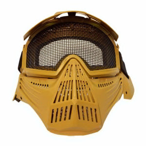 2TRIDENTS Full Face Mask with Safety Metal Mesh Goggles Protection for Hunting, Outdoor Sport, Cycling, Motorcycling, ATV, Jet Skiing, Airsoft, Paintball, CS and More