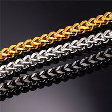 Load image into Gallery viewer, GUNGNEER Stainless Steel Hip Hop Basketball Necklace Chain Bracelet Sport Jewelry Set Men Women