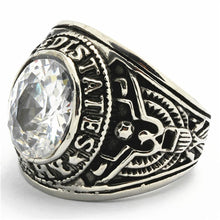 Load image into Gallery viewer, GUNGNEER US Military Ring Stainless Steel United State Army Jewelry Accessory For Men