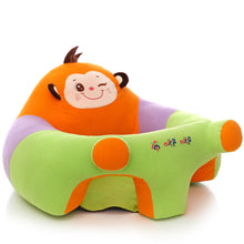 Load image into Gallery viewer, 2TRIDENTS Baby Support Seat Sofa - Plush Soft Animal Shaped Baby Learning to Sit Chair Keep Sitting Posture Comfortable for 0-12 Months Baby