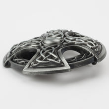 Load image into Gallery viewer, GUNGNEER Leather Celtic Knot Cross Trinity Bucket Belt Jewelry Accessories for Men Women
