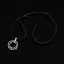 Load image into Gallery viewer, GUNGNEER Circular Celtic Knots Stainless Steel Pendant Necklace Infinity Bracelet Jewelry Set