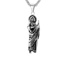 Load image into Gallery viewer, GUNGNEER Jesus Necklace Stainless Steel Christian Cross Jewelry Accessory For Men Women