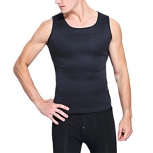 Load image into Gallery viewer, 2TRIDENTS Tank Top Workout Shirt - Vest for Weight Loss Fat Burner - Men&#39;s Body Shaper