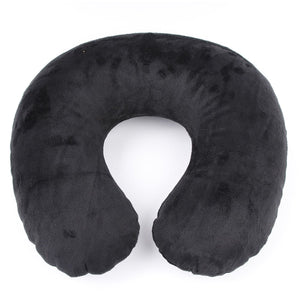2TRIDENTS U-Shaped Neck Travel Cushion - Sleep Support - Molds Perfectly to Your Neck and Head - Travel Accessories
